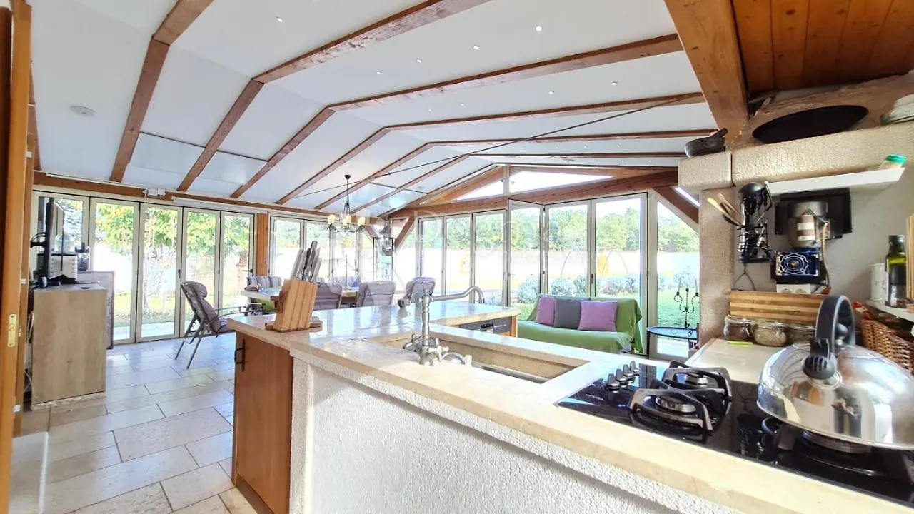 Отель Istrian House With Private Pool Ловречица Гостевой дом